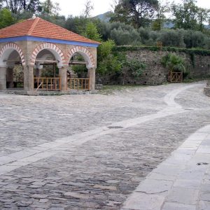 Ανάπλαση περιβάλλοντος χώρου και περιπτέρων Ι.Μ. Βατοπαιδίου Αγίου Όρους